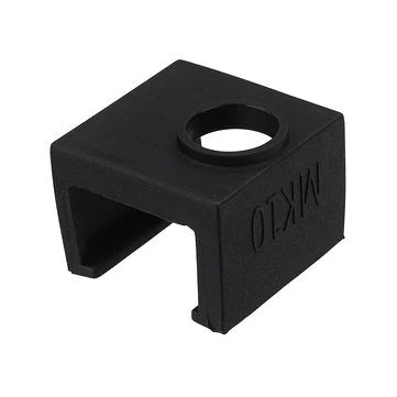 MK10 Black Silicone Protective Case for Aluminum Heating Block 3D Printer Part - 3dGate