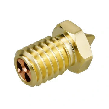 3D Printer Nozzle E3D V6 Clone CHT Nozzle M6 High Flow Copper For 1.75MM Filament Brass Copper Print Head 0.4mm 0.6mm 0.8mm - 3dGate