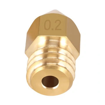 Kingroon MK8 Nozzle 0.2mm 0.4mm 0.5mm 0.6mm 0.8mm 1.0mm 3D Printer Part Extruder M6 Thread Brass Nozzle 1.75mm 3mm Filament - 3dGate