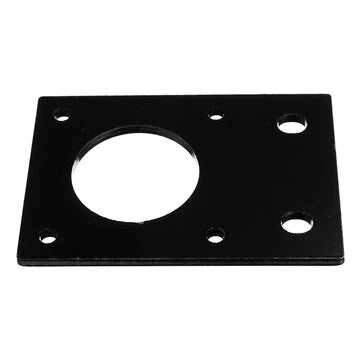 NEMA17 42 Stepper Motor Black/Silver Fixed Bracket Mounting Plate for 3D Printer Motor 2020 Profile Parts - 3dGate