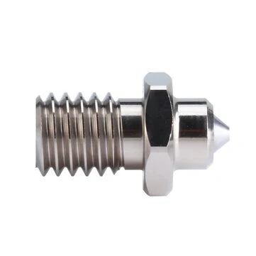 Trianglelab M6 0.4mm ZS Nozzle Hardened Steel Copper Alloy High Temperature and Wear Resistant Compatible models V6 Hotend 3d Printer