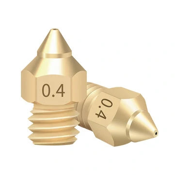 TWOTREES®Brass Copper TTS New Pointed Nozzle 1.75mm 0.2/0.3/0.4/0.5 Extruder Print Head For Ender 3 V2 CR-6 SE 3D Printer - 3dGate