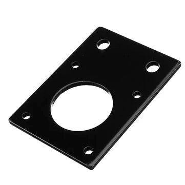 NEMA17 42 Stepper Motor Black/Silver Fixed Bracket Mounting Plate for 3D Printer Motor 2020 Profile Parts - 3dGate