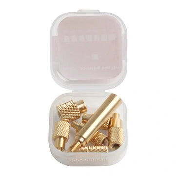 Internal Thread Hot Melt Nut Indenter Kit Suitable for 936 Soldering Iron Tip 3D Printer Accessory