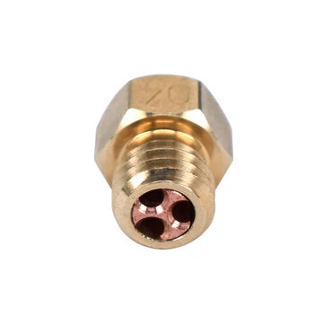 3D Printer Nozzle MK8 Clone CHT Nozzle M6 High Flow Copper For 1.75MM Filament Brass Copper Print Head