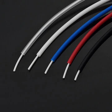 TWOTREES® 5M PTFE Tube Red/Blue/Black/White/Transparent Nozzle Feed Tube 2x4mm with Portable Cutter for 3D Printer