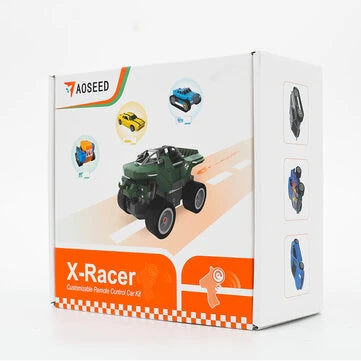 AOSEED X-Racer Toy Creation Kit 330 Pieces Fit for X-Maker 3D Printed Remote Control Car Assembly STEM Educational DIY Fun - 3dGate