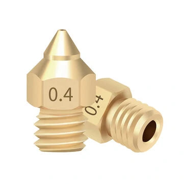 TWOTREES®Brass Copper TTS New Pointed Nozzle 1.75mm 0.2/0.3/0.4/0.5 Extruder Print Head For Ender 3 V2 CR-6 SE 3D Printer - 3dGate