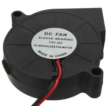 3Pcs 3D Printer 12V DC 50mm*50mm Blow Radial Cooling Fan