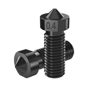 IDEAFORMER 0.4/1.75mm  M6 Thread Hardened Steel Volcanic Nozzle for 3D Printer Part