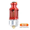 Red Lizard K1 V6 Hotend Assembled Hotend Plated Copper Nozzle for Ende3 V2 Extruder Voron Prusa I3 MK3 Extruder 3D Printer Parts - 3dGate