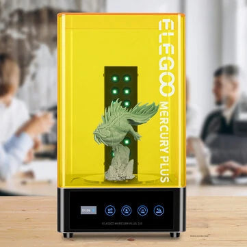 ELEGOO 48W Washing and Curing Machine 2.0  Station 360° all-round Curing Compatible with LCD/DLP/SLA 3D Printers - 3dGate