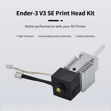 Ender 3 V3 SE Hotend Kit 24V40W Heater Block Thermistor Bimetal Heatbreak Throat J-head for Ender3 V3 SE 3D Printer