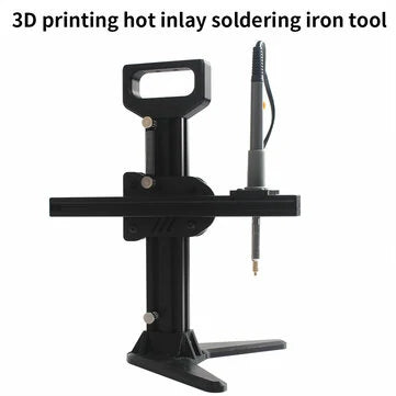 Heat Set Insert Press Tool with Soldering Iron Tip Thread Insert Nut Embedded Kit Heat Pressing Tool 3D Printing Accessories