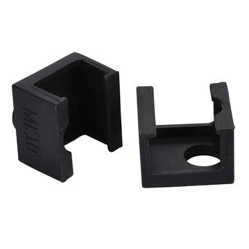 MK10 Black Silicone Protective Case for Aluminum Heating Block 3D Printer Part - 3dGate