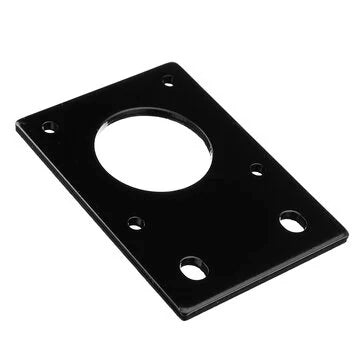 NEMA17 42 Stepper Motor Black/Silver Fixed Bracket Mounting Plate for 3D Printer Motor 2020 Profile Parts - 3dGate