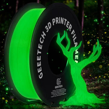 [EU Direct]Geeetech® Glow PLA Green 1.75mm 1kg Glow in dark Green for 3D Printing Night Light Luminous Color 3D Printer Filament