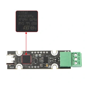 3D Printer UCAN Board Based on STM32F072 USB to CAN Adapter Support with for CAnable / for CandleLight / Klipper Firmware - 3dGate