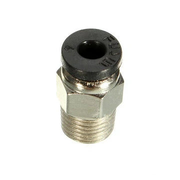 PC4-01 Pneumatic Connector For 1.75mm PTFE Tube Quick Coupler Feed Inlet 3D Printer Part - 3dGate