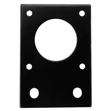 NEMA17 42 Stepper Motor Black/Silver Fixed Bracket Mounting Plate for 3D Printer Motor 2020 Profile Parts - 3dGate